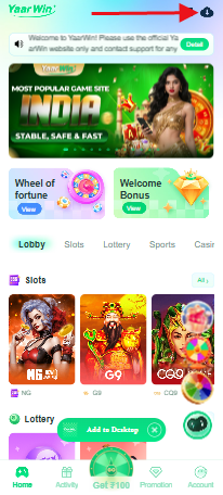 YaarWin – India Next Generation Online Gaming Platform (2026) 4 Yaarwin Game Download Guide