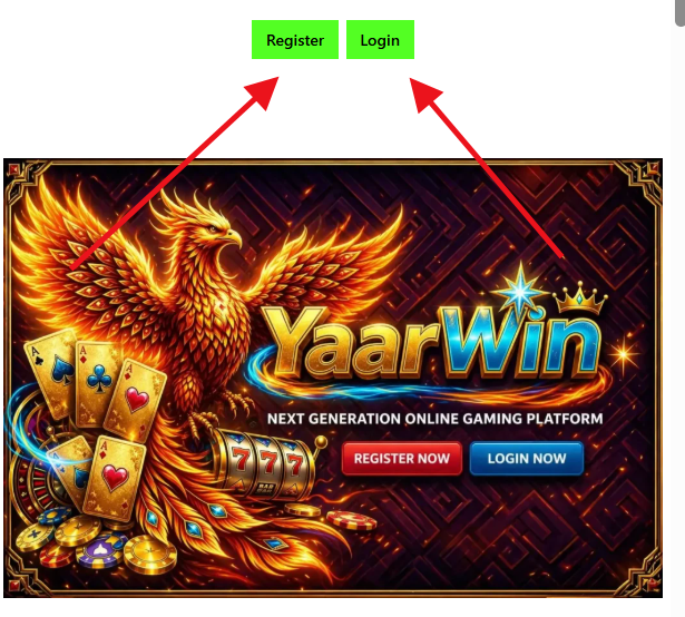 Yaarwin Login Guide (2026) 2 Yaarwin Game official guide 2026